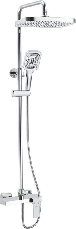 Душевая стойка Rose R1836-6, хром