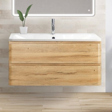 Тумба для комплекта BelBagno Albano 100 подвесная, rovere rustico