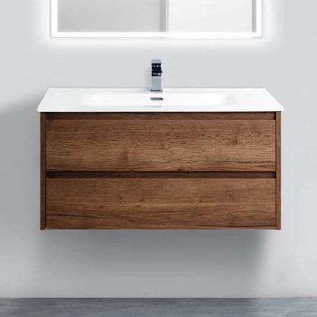 Тумба для комплекта BelBagno Kraft 100 rovere tabacco