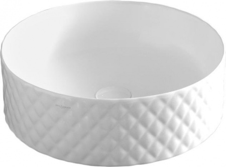 Раковина накладная ArtCeram Rombo OSL009 01;00 44 см