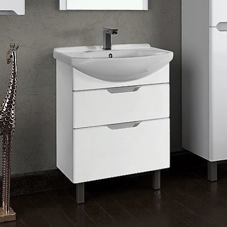Тумба для комплекта Dreja Laguna Plus 75 белая