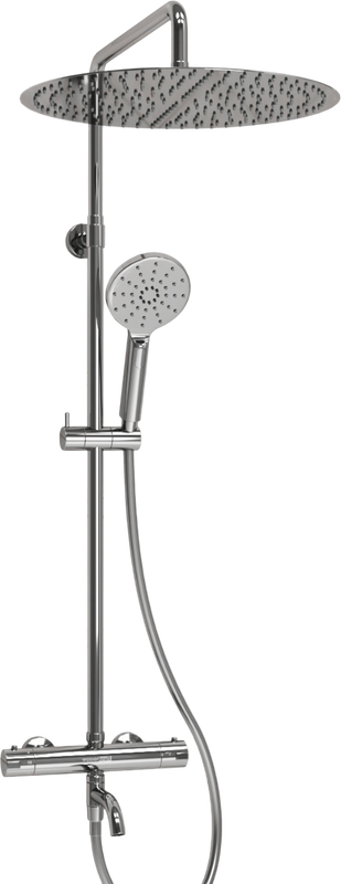 Душевая стойка Wasserkraft Berkel A188.117.127.087.CH Thermo с термостатом