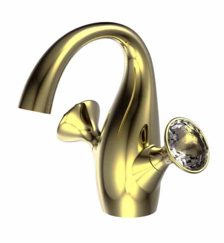 Смеситель для раковины Bravat Swan F14287G-ENG