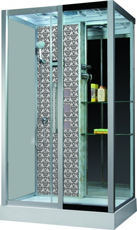 Душевая кабина Niagara Lux 7713W R серебристый матовый
