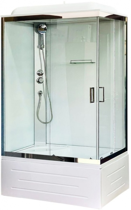 Душевая кабина Royal Bath BP RB8100BP5-WT-CH-L