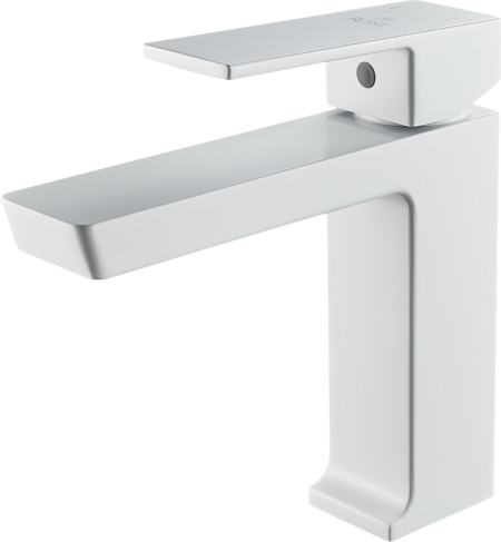 Смеситель для раковины Rose R1801C-1 белый