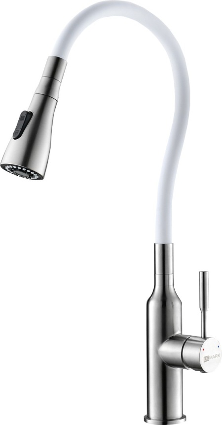 Смеситель для кухни Lemark Expert LM5082S-White