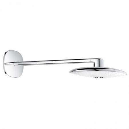 Верхний душ с душевым кронштейном Grohe Rainshower 360 Duo 26254LS0, 2 режима струи
