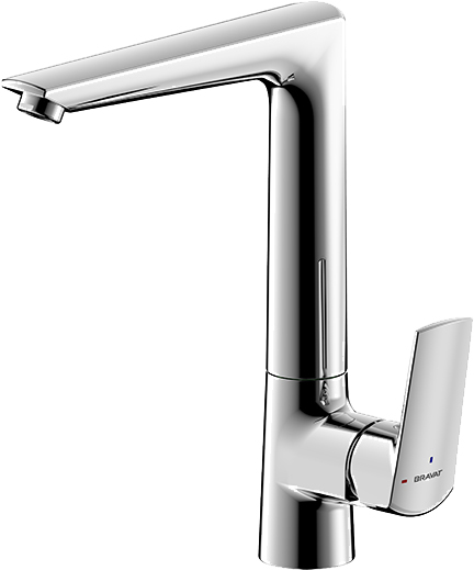 Смеситель для кухни Bravat Real F7121179CP-2-RUS