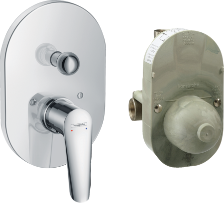 Смеситель для ванны Hansgrohe Logis E 71408000