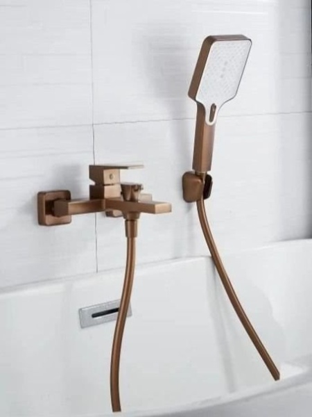 Cмеситель для ванны Knotlor KN-22/RB, бронза
