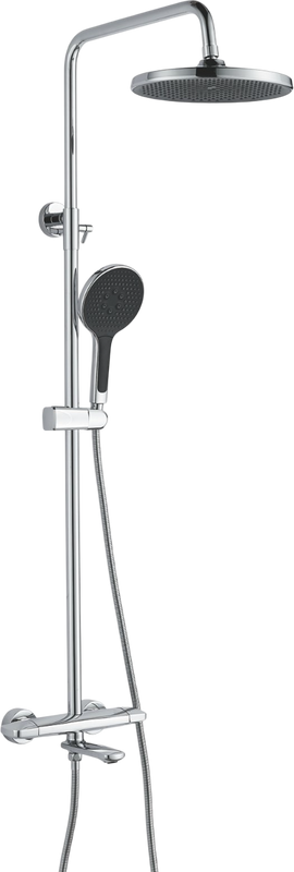 Душевая стойка Rose R3936 хром