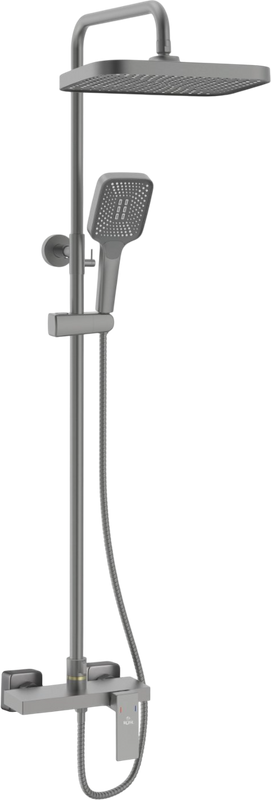 Душевая стойка Rose R1836T-6, пепельный