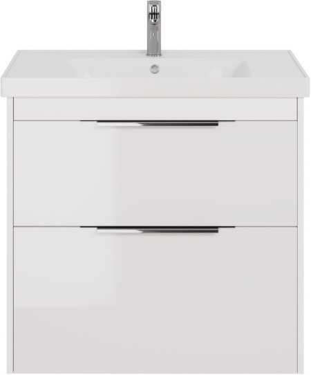 Тумба для комплекта Dreja Prime 90 белый глянец