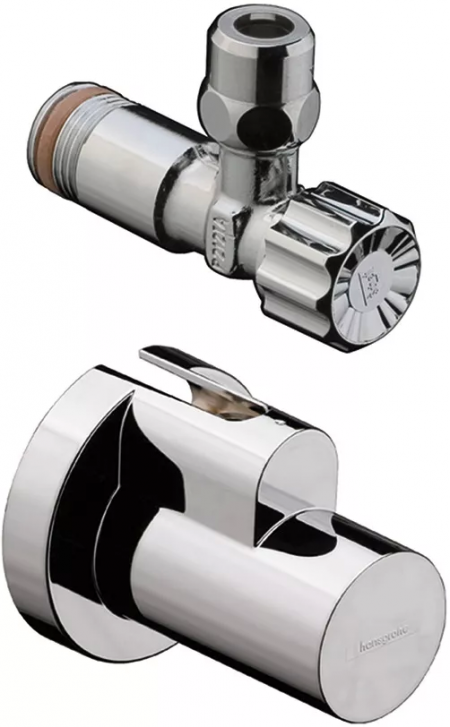 Угловой вентиль Hansgrohe 13954000 с кожухом