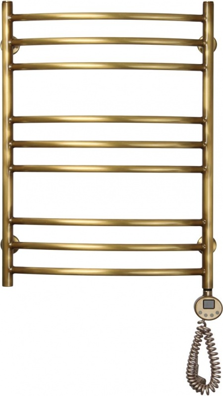 Полотенцесушитель электрический Domoterm Калипсо П9 50x70, античная бронза, R