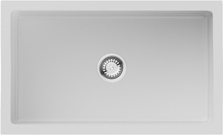 Мойка кухонная Omoikiri Mikura 76 WH-Glossy