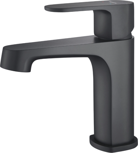Смеситель для раковины AQUATEK Оберон AQ1210MB матовый черный