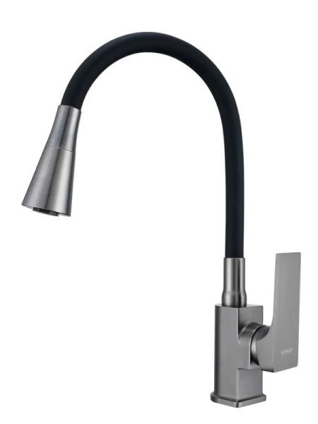 Смеситель для кухни ProHanss P61.4406.09 графит, черный