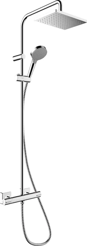 Душевая система Hansgrohe Vernis Shape Showerpipe 230 1jet 26286000 с термостатом