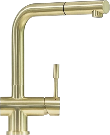 Смеситель для кухни Seaman Eco Venice SSN-0912P-LG светлое золото