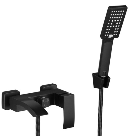Смеситель для ванны с душем Fmark FS8624H черный