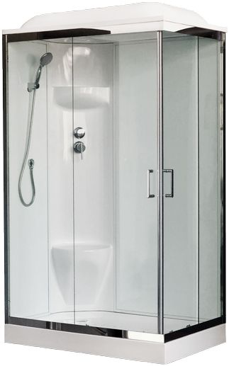 Душевая кабина Royal Bath RB 8120HP6-WT-CH L