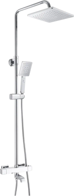 Душевая стойка Rose R3536, хром