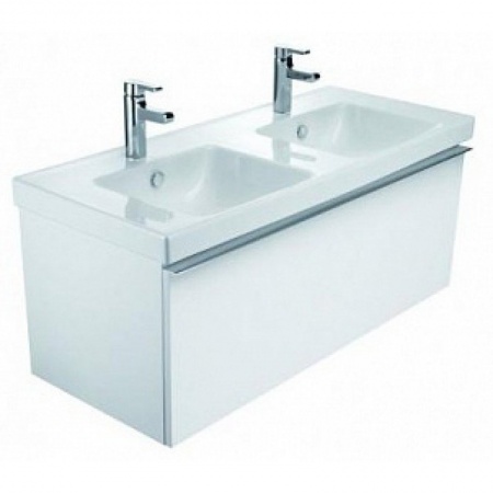 Тумба Jacob Delafon Odeon Up EB887-N18 117 см, 1 ящик, белый блестящий, для раковины Е4730