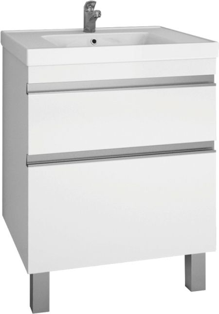 Тумба для комплекта Dreja Grace Plus 60 белый глянец напольная