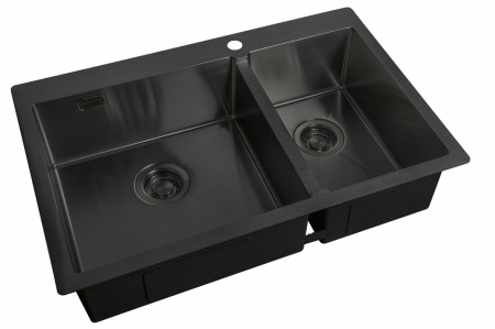 Мойка кухонная Zorg ZL R 780-2-510-L GRAFIT