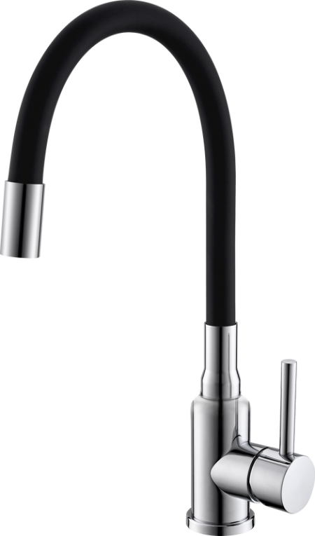 Смеситель для кухни Alveus Flexa 1147023 черный