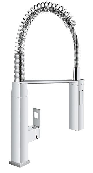 Смеситель однорычажный для кухни Grohe Eurocube 31395 000 (31395000)