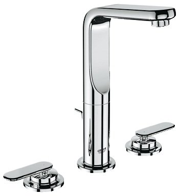 Смеситель двухвентильный для раковины Grohe Veris 20180000 на три отверстия