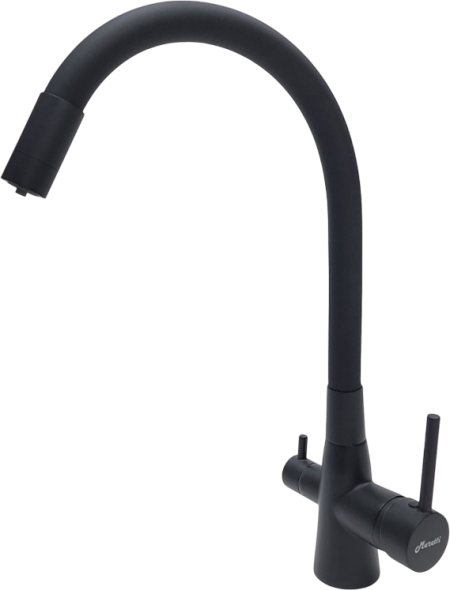 Смеситель для кухни Maretti Project Black PB31RGF71 черный