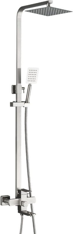 Душевая стойка WesnaArt Kubus KUB13-314 сатин