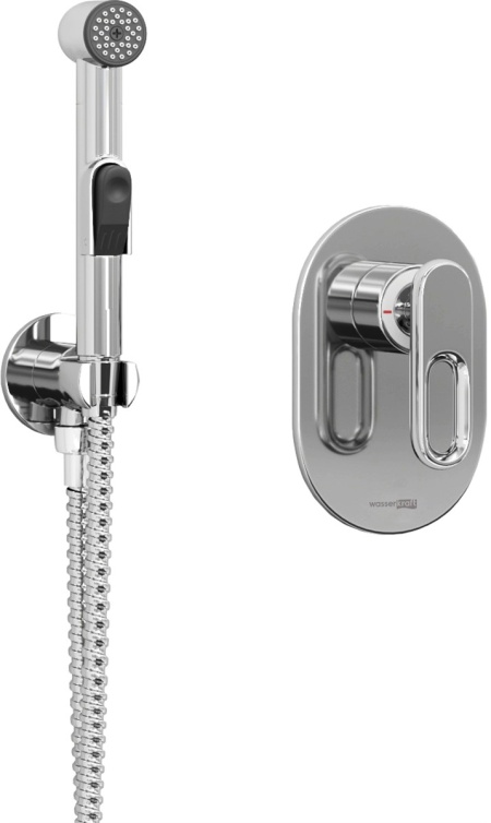 Гигиенический душ Wasserkraft A111857 шланг 120 см