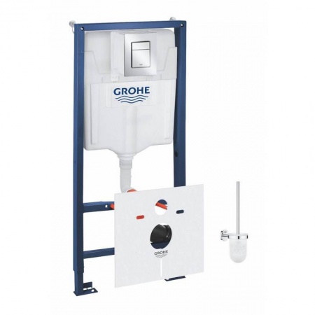 Инсталляция для подвесного унитаза Grohe Rapid SL 39502000, комплект 3 в 1