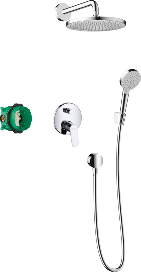 Душевая система скрытого монтажа Hansgrohe Crometta E 240 1jet 27958000