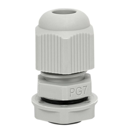 Сальник PG7 d3-6.5мм (d отверст. 13мм) IP54 (уп.4шт) PROxima EKF plc-pg-7-4-r