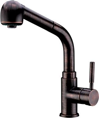 Смеситель Wasserkraft A8247 для кухни, темная бронза