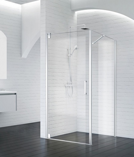 Душевой уголок BelBagno Marmi AH-1-90/100-C-Cr
