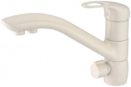Смеситель для кухонной мойки ZORG Sanitary  ZR 404 KF КВАРЦ