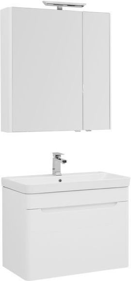 Комплект мебели для ванной Aquanet София 80 белый