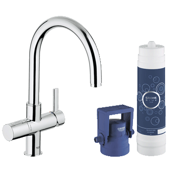 Однорычажный смеситель для кухни Grohe Blue Pure 33249 001 (33249001)