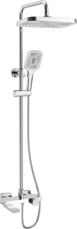 Душевая стойка Rose R1896, хром