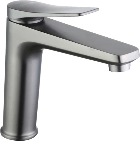 Смеситель для раковины Lemark Bronx LM3737GM графит