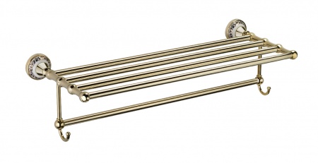Полотенцедержатель полка Fixsen Bogema Gold FX-78515G
