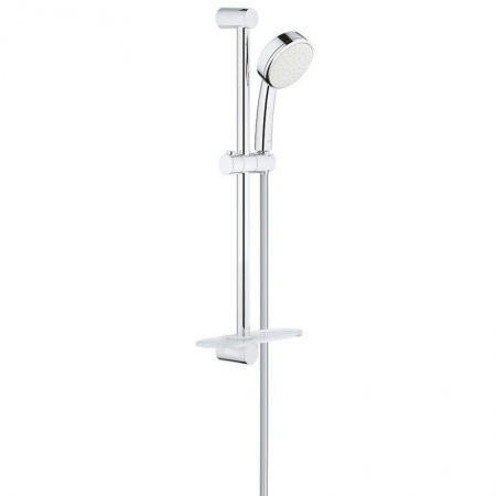 Душевой гарнитур Grohe New Tempesta Cosmopolitan 100 26083002 с 1 режимом струи, душевая штанга 600 мм