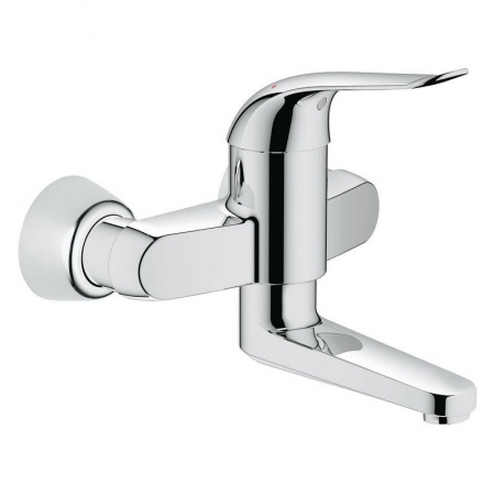 Однорычажный смеситель для раковины Grohe Euroeco Special 32767000 вынос 197 мм, длина рычага 120 мм, хром